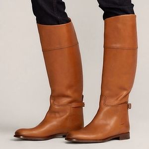 Ralph Lauren collection sallen capskin riding boot size 38b